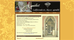Desktop Screenshot of amilio.hu